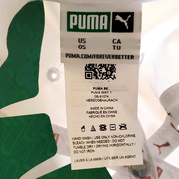 Puma White & Rose Gold Cap - Picture 3 of 6